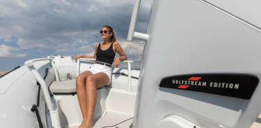 Semi-rigid boat 10 seats Open 5.5 Gulfstream