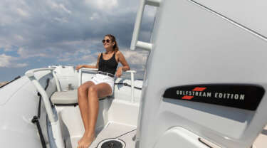 Semi-rigid boat 10 seats Open 5.5 Gulfstream