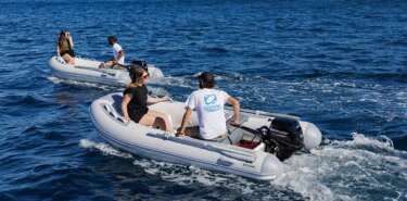 Semi-rigid aluminium boat 4 seats Cadet Rib Alu