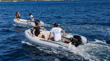 Semi-rigid aluminium boat 4 seats Cadet Rib Alu