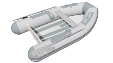 Cadet Rib Alu vue de 3/4 haut droite