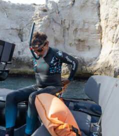 Embarcaciónes de recreo para el buceo snorkeling