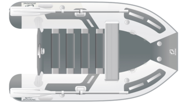 Cadet Roll-up vue de dessus