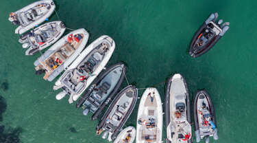 Histoire Bateaux Zodiac vue de dessus