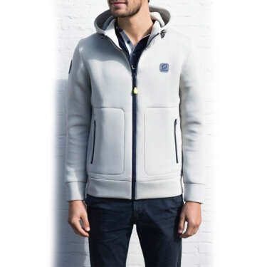 Hoodie homme gris - Zodiac Nautic