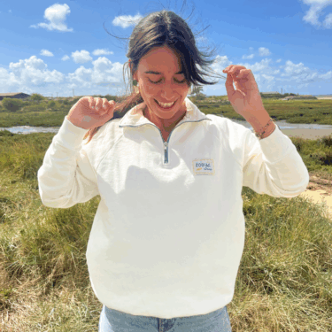 Sweat blanc Zodiac​