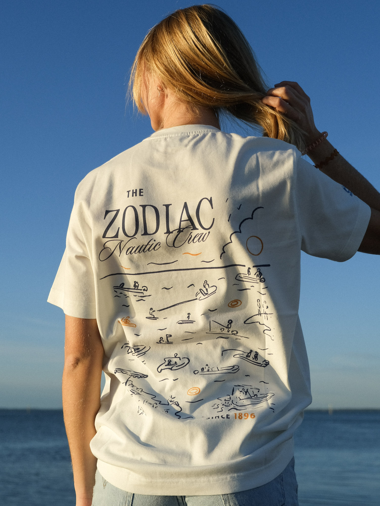 Adult unisex Zodiac Summer T-shirt​ - Zodiac Nautic
